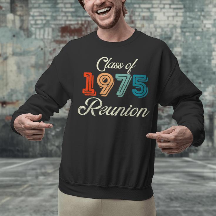 Vintage Class Of 1975 Reunion 50th Graduation Classmate Cool Unisex Sweatshirt