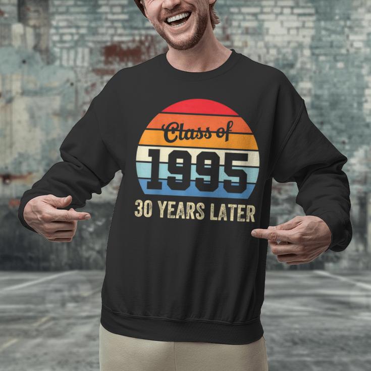 Vintage Class Of 1995 30 Years Later Reunion 30th Graduation Unisex Sweatshirt
