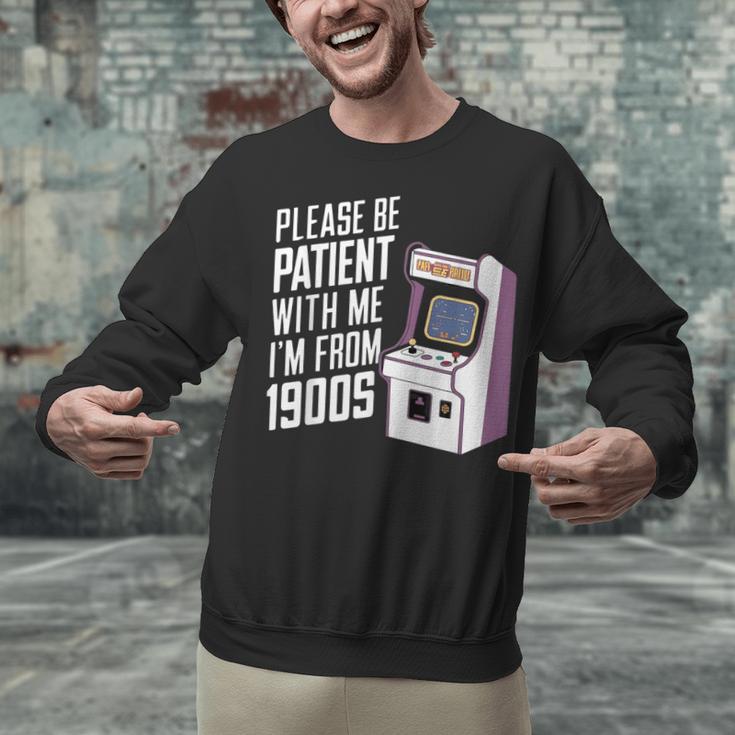 Vintage Gaming Please Be Patient With Me I'm From The 1900s Unisex Sweatshirt Vintage Gaming Please Be Patient With Me I'm From The 1900s Unisex Sweatshirt