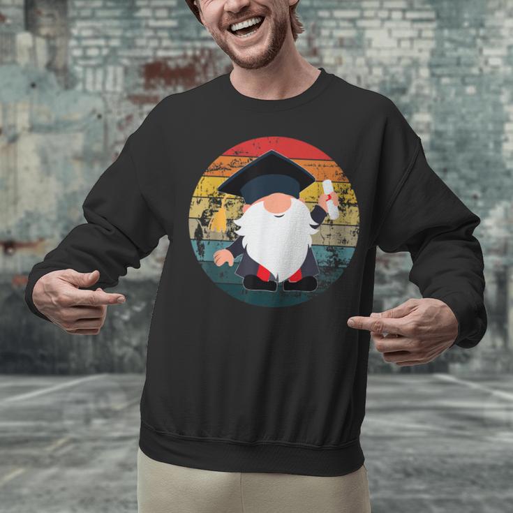 Vintage Graduation Gnome Unisex Sweatshirt