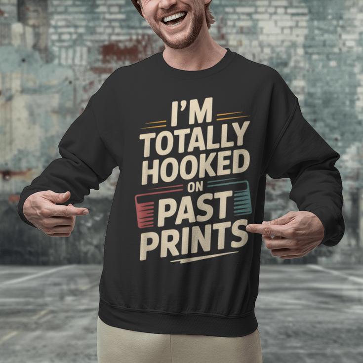 Vintage Label Collectors Ephemera Enthusiasts Nostalgia Fans Unisex Sweatshirt
