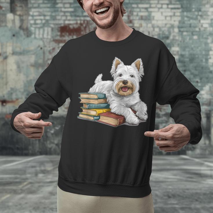 West Highland Terrier Books Dog Breed Westie For Men Women Kids Unisex Sweatshirt