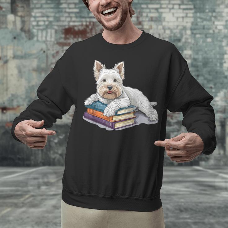 West Highland Terrier Books Dog Breed Westie Unisex Sweatshirt