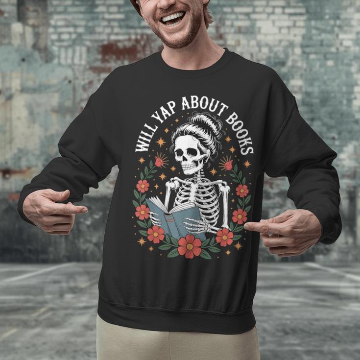 Will Yap About Books Unisex Sweatshirt