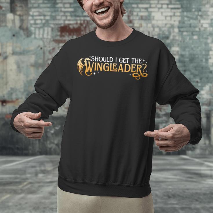 Should I Get The Wingleader Dragon Lover Book Lover Unisex Sweatshirt