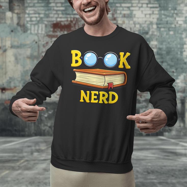 Women's Adorable Book Nerd Typography Minimalist Library Lover Unisex Sweatshirt Women's Adorable Book Nerd Typography Minimalist Library Lover Unisex Sweatshirt