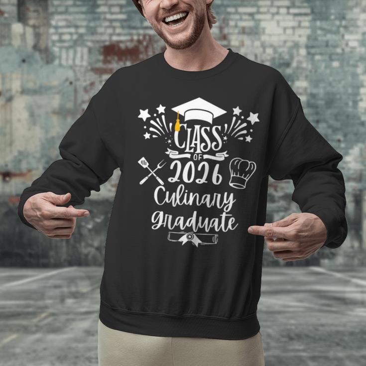 Women's Class Of 2026 Culinary Graduate Food Cuisine Chef Graduation Unisex Sweatshirt