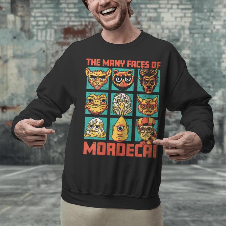 Women's DCC Many Faces Of Mordecai Grid Gamer Series Book Unisex Sweatshirt Women's DCC Many Faces Of Mordecai Grid Gamer Series Book Unisex Sweatshirt