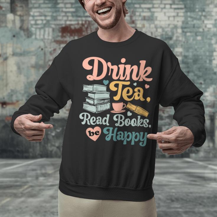 Women's Drink Tea Read Books Nerd Book Reader Book Reading Lover Unisex Sweatshirt Women's Drink Tea Read Books Nerd Book Reader Book Reading Lover Unisex Sweatshirt