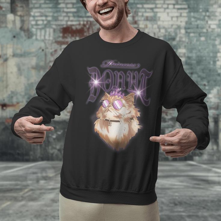 Women's Dungeon Crawler Carl Airbrushed Princess Donut Series Book Unisex Sweatshirt Women's Dungeon Crawler Carl Airbrushed Princess Donut Series Book Unisex Sweatshirt