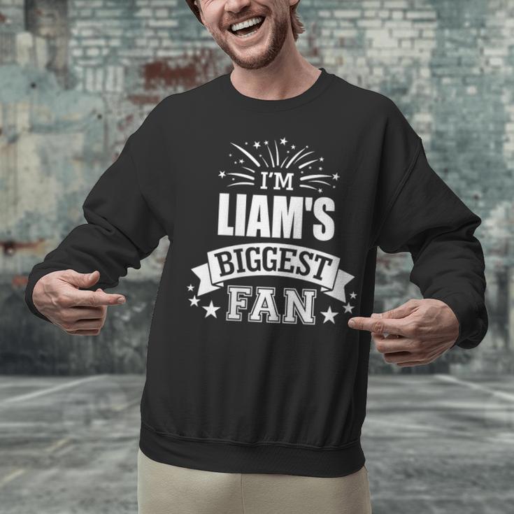 Women's Liam Personalized Name Sports Fan Birthday Graduation Unisex Sweatshirt