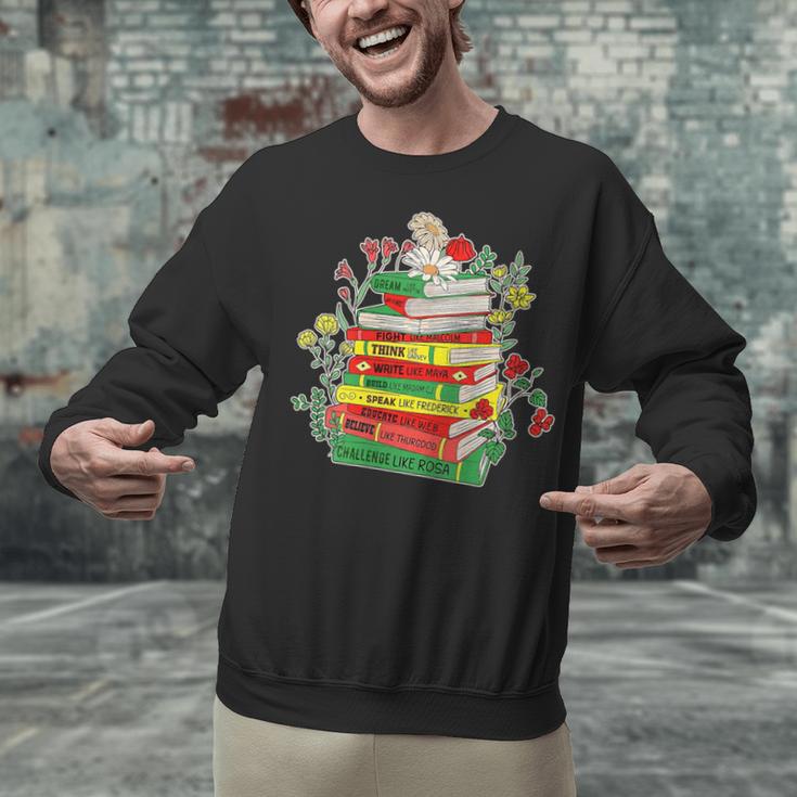 Women's History Month Black History Shirts Book Lover Teacher Unisex Sweatshirt