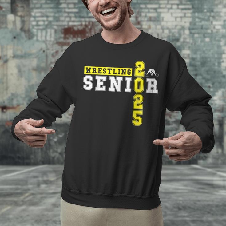Wrestling Senior Night Wrestling Senior 2025 Graduation 22 Unisex Sweatshirt