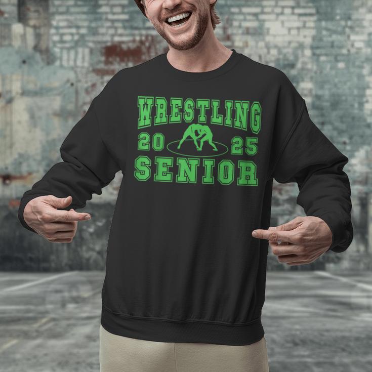 Wrestling Senior Night Wrestling Senior 2025 Graduation 32 Unisex Sweatshirt