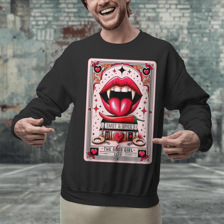 Yes Sir The Good-Girl The Good-Girl Tarot Card Smut Book Unisex Sweatshirt