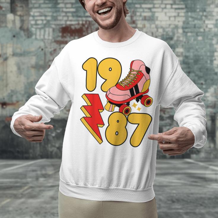 1987 Retro Roller Skate Vintage 80s Nostalgia Collector Unisex Sweatshirt