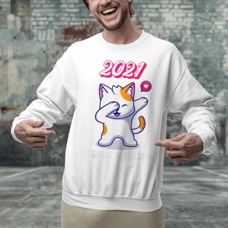 2021 Kindergarden Graduation Celebration Dapping Cat For Men Women Kids Unisex Sweatshirt