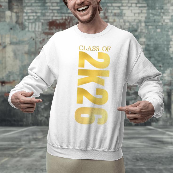 2K26 Class Of 2026 Graduation College Senior Back To School Premium Tri-Blend Unisex Sweatshirt
