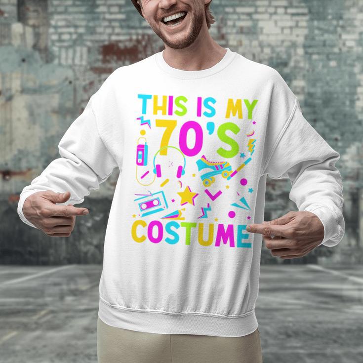 This Is My 70's Costume Nostalgia Mixtape Era 1970s Party Premium Tri-Blend Unisex Sweatshirt