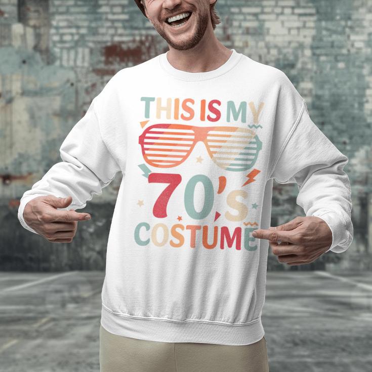 This Is My 70s Costume Vintage Style Nostalgia 1970s Retro Premium Tri-Blend Unisex Sweatshirt This Is My 70s Costume Vintage Style Nostalgia 1970s Retro Premium Tri-Blend Unisex Sweatshirt