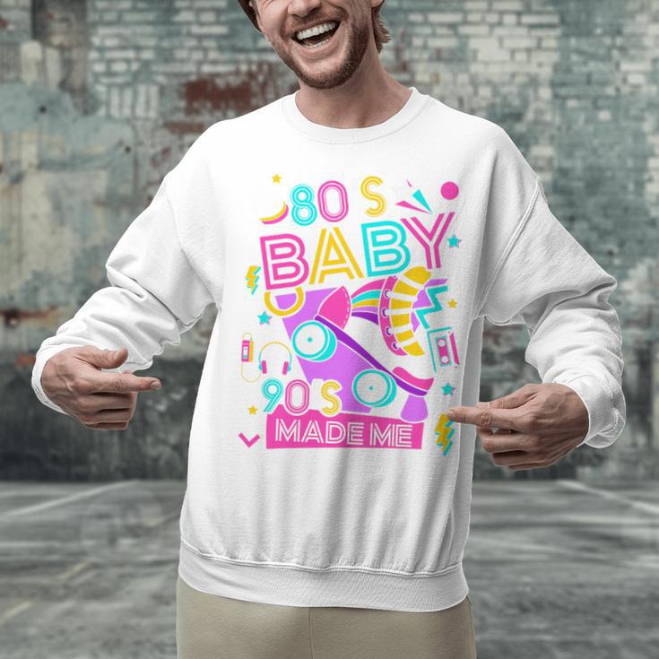 80's Baby 90's Made Me 1980s 1990s Nostalgia Retro Party Premium Tri-Blend Unisex Sweatshirt 80's Baby 90's Made Me 1980s 1990s Nostalgia Retro Party Premium Tri-Blend Unisex Sweatshirt