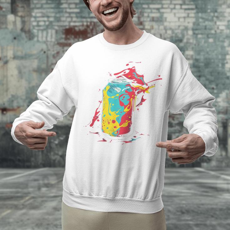 80s Nostalgia Soda Can Unisex Sweatshirt
