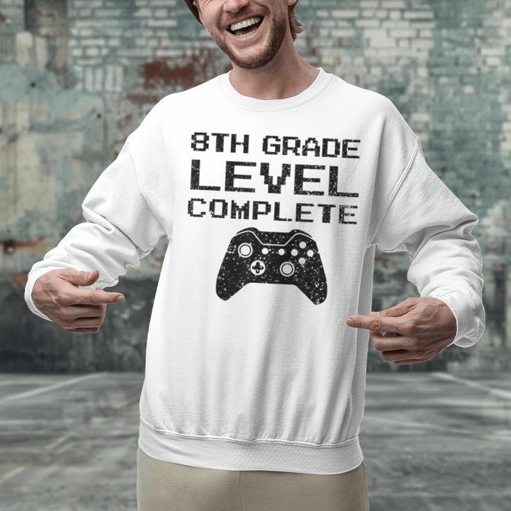 8th Grade Level CompleteShirt Graduation Unisex Sweatshirt