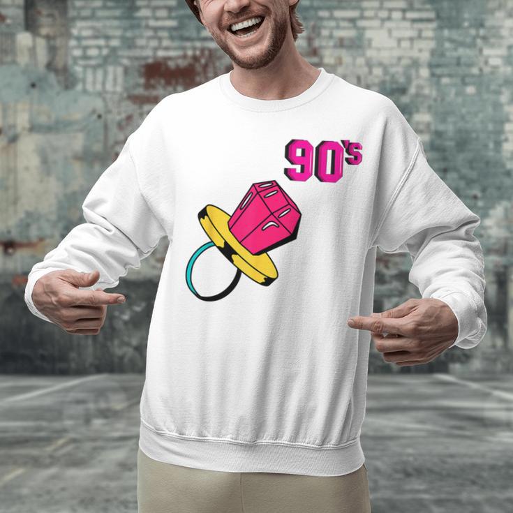 90’s Ring Retro Nostalgia Colorful Throwback Unisex Sweatshirt