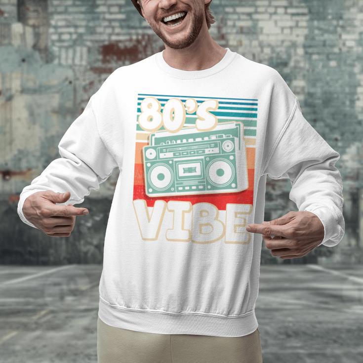 90's Vibe Vintage Style Cassette Tape Nostalgia 1990s Party Premium Tri-Blend Unisex Sweatshirt