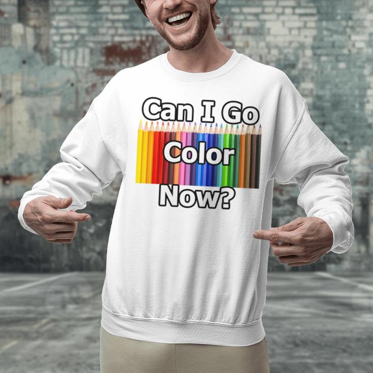 Adult Coloring Book Can I Go Color Now Women Men Adults Premium Tri-Blend Unisex Sweatshirt Adult Coloring Book Can I Go Color Now Women Men Adults Premium Tri-Blend Unisex Sweatshirt