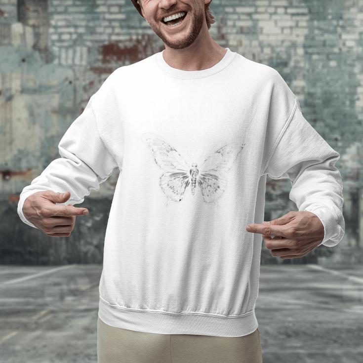Antisocial Butterfly Introverts Homebodies Unisex Sweatshirt