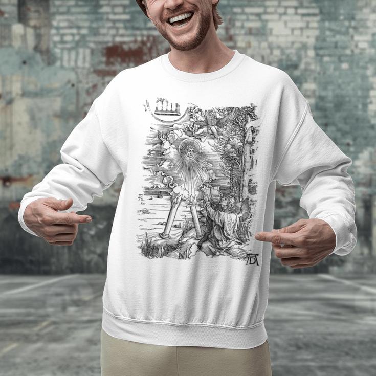 Apocalypse St John Devours The Book 1498 DüRer Angels Unisex Sweatshirt