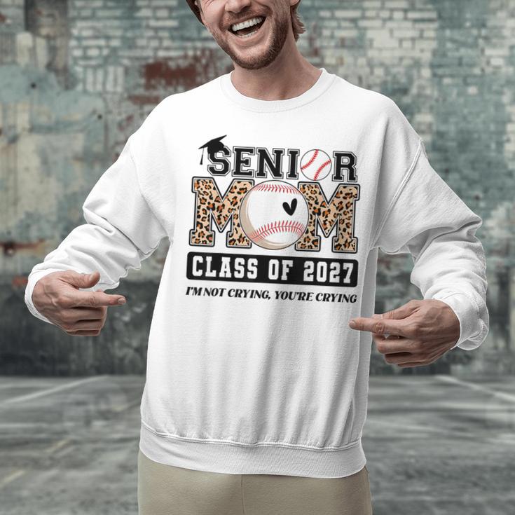 Baseball Senior Class Of 2027 Senior 2027 Graduation Women Unisex Sweatshirt