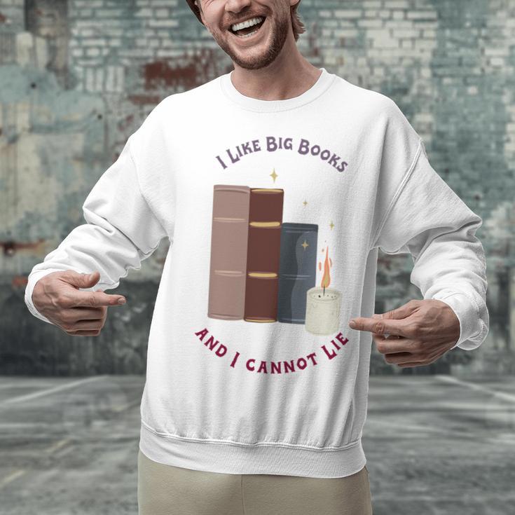 I Like Big Books Bookworm Tee Unisex Sweatshirt