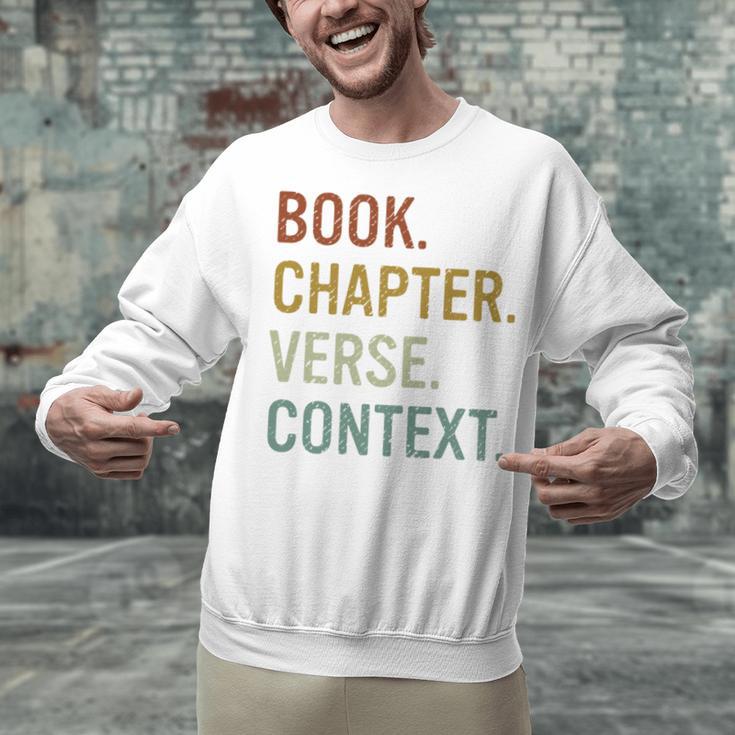 Book Chapter Verse Christian Bible Reformed Theology Unisex Sweatshirt Book Chapter Verse Christian Bible Reformed Theology Unisex Sweatshirt
