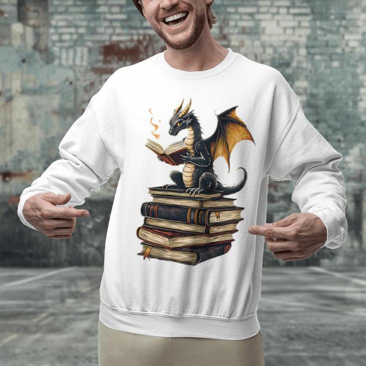 Book Dragon Unisex Sweatshirt