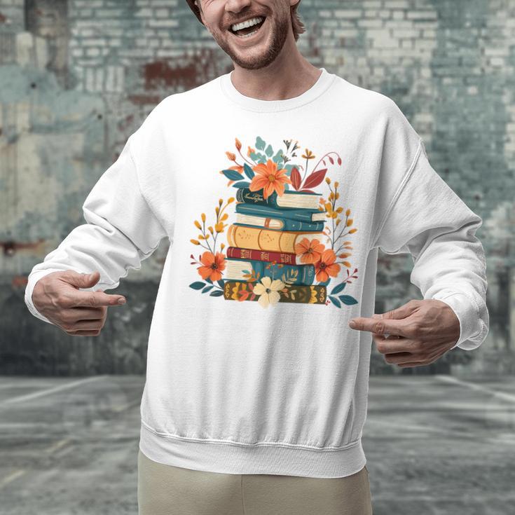 Book Lover Librarian Reading Library Readers Premium Tri-Blend Unisex Sweatshirt