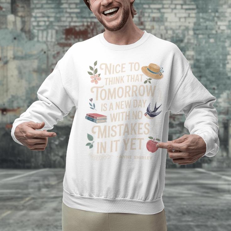 Book Lover Tomorrow Quote Anne Shirley Unisex Sweatshirt