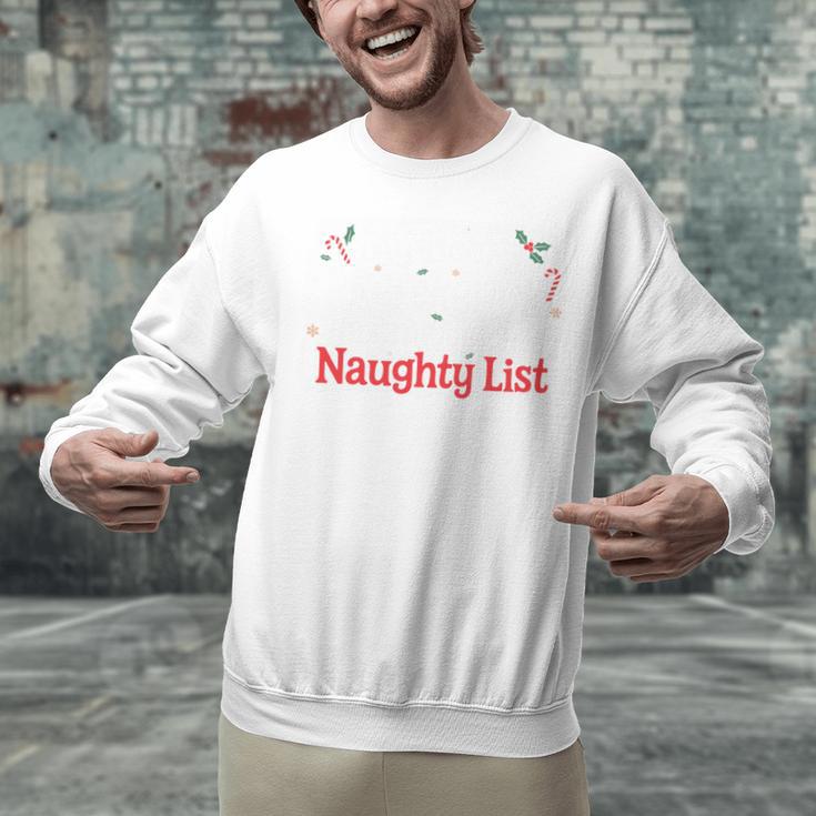 My Book Preference Naughty List Readers Christmas Joke Unisex Sweatshirt My Book Preference Naughty List Readers Christmas Joke Unisex Sweatshirt