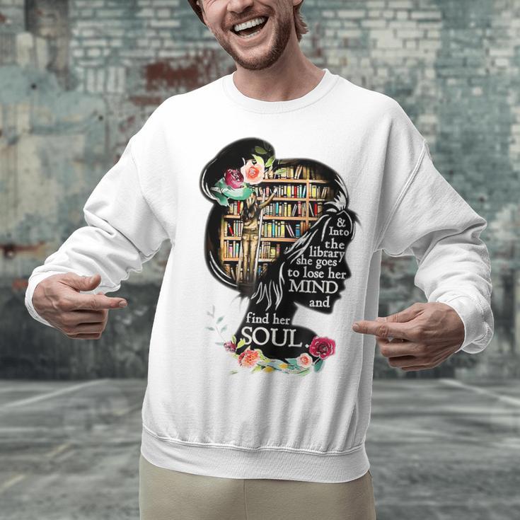 Book Reading Bookworm Book Lover Women Kids Girls Unisex Sweatshirt