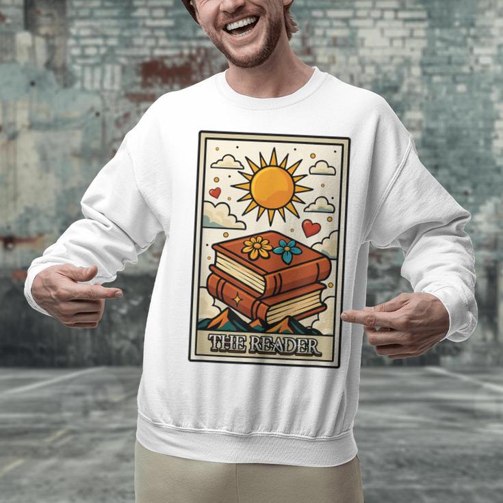 Book Reading Tarot Card The Reader Unisex Sweatshirt
