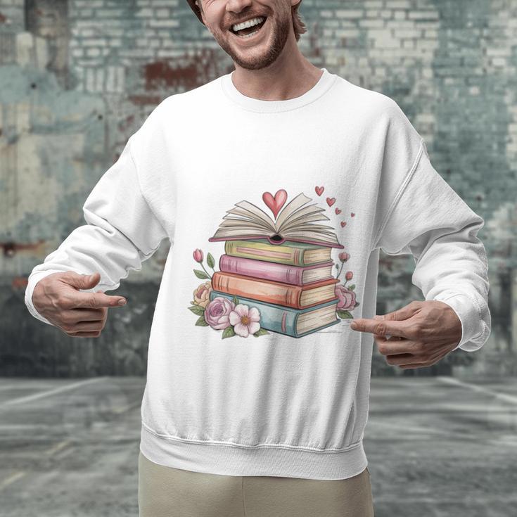 All Booked For Valentines Book Lover Romance Unisex Sweatshirt