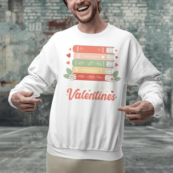 All Booked For Valentines Retro Book Lover Teacher Bookworm Premium Tri-Blend Unisex Sweatshirt All Booked For Valentines Retro Book Lover Teacher Bookworm Premium Tri-Blend Unisex Sweatshirt