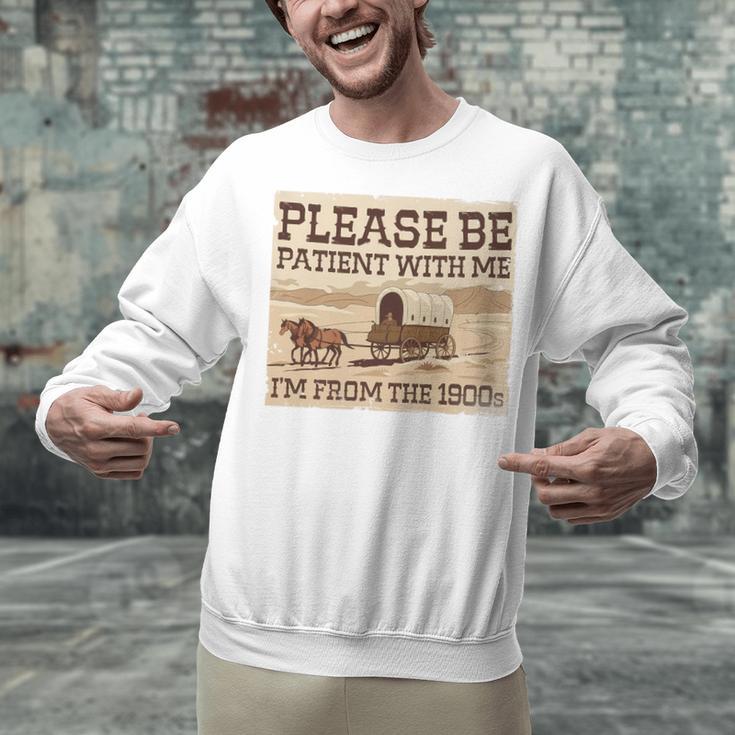 Boomer Millennial Please Be Patient I'm From The 1900s Premium Unisex Sweatshirt Boomer Millennial Please Be Patient I'm From The 1900s Premium Unisex Sweatshirt
