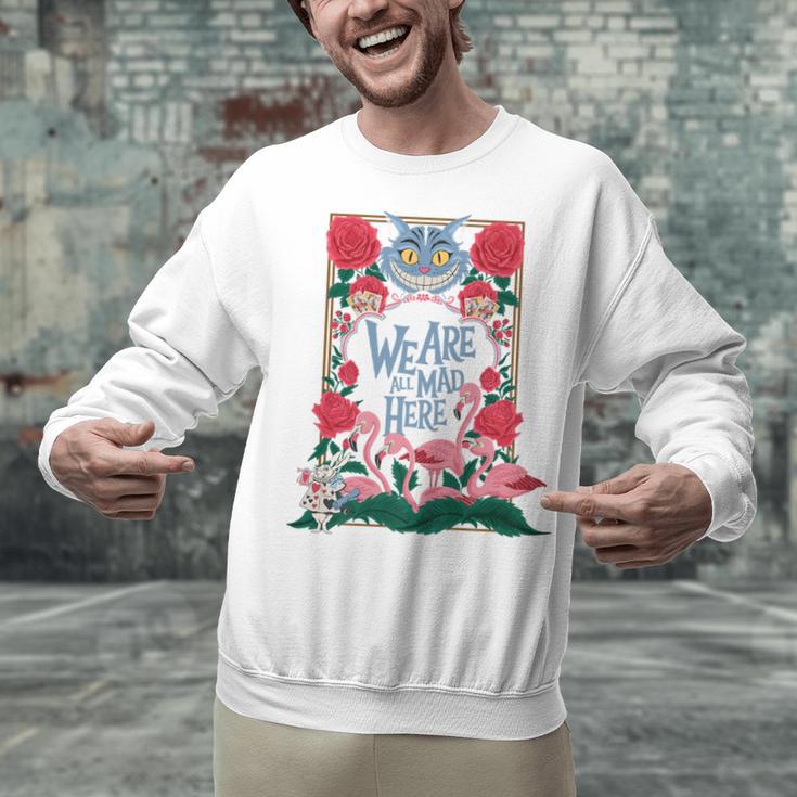 Cheshire Cat Alice In Wonderland Vintage Book Premium Unisex Sweatshirt
