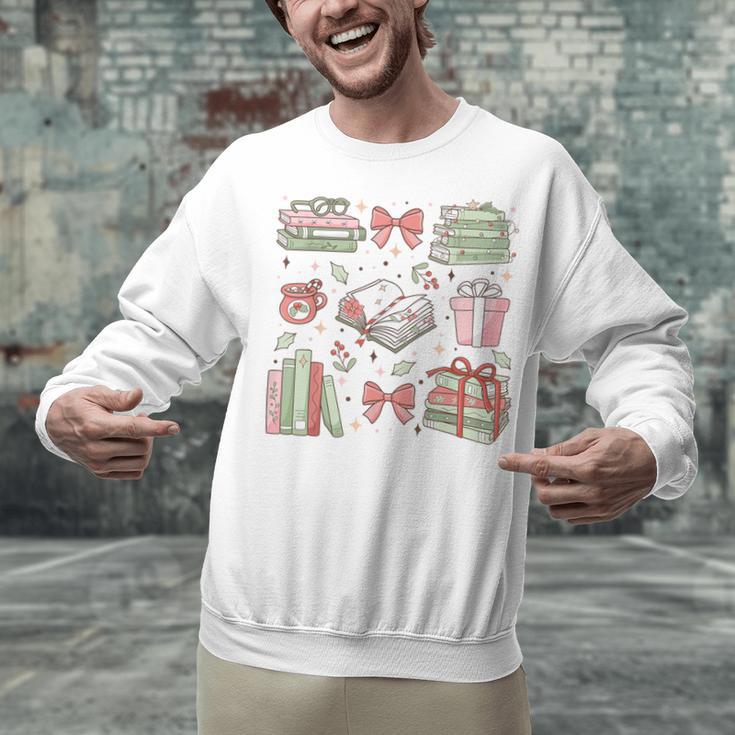 Christmas Book Lover Reading Reader Men Women Kids Xmas Unisex Sweatshirt Christmas Book Lover Reading Reader Men Women Kids Xmas Unisex Sweatshirt