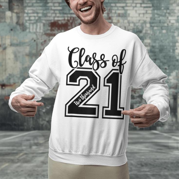 Class Of 2021 Senior 21 Cool Graduation Unisex Sweatshirt