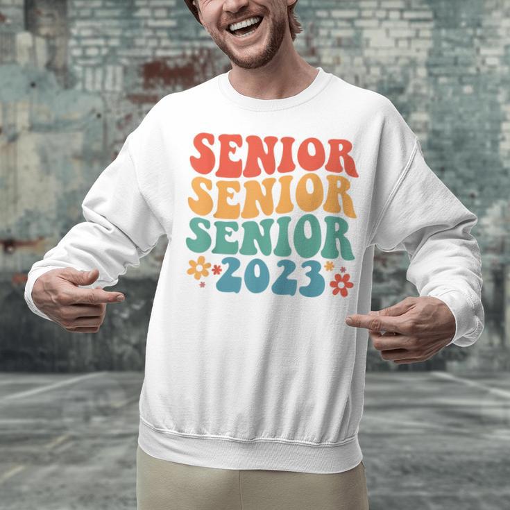 Class Of 2023 Senior 2023 Graduation Retro Seniors Unisex Sweatshirt