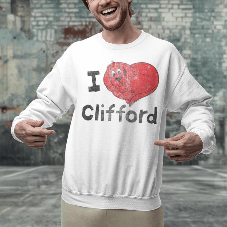 Clifford The Big Red Dog I Heart Clifford Childrens Books Unisex Sweatshirt