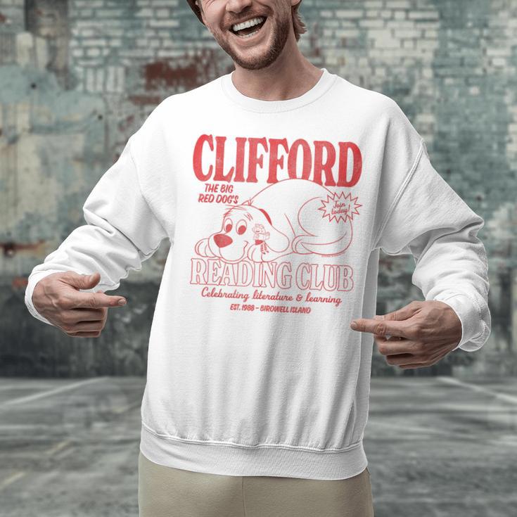 Clifford The Big Red Dog Reading Club Est 1988 Kids Books Unisex Sweatshirt